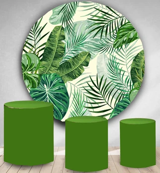 summer Tropical plants leaves round panel backdrop circle background wedding birthday bridal shower party decor polyester fabric
summer Tropical plants leaves round panel backdrop circle background wedding birthday bridal shower party decor polyester fabric