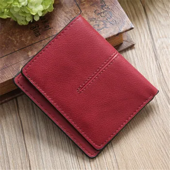 2019 Leather Women Luxury Purse Wallets Ladies Solid Retro Short Wallet Coin Purse Card Holders Handbag Wallets 5 Choices 
2019 Leather Women Luxury Purse Wallets Ladies Solid Retro Short Wallet Coin Purse Card Holders Handbag Wallets 5 Choices