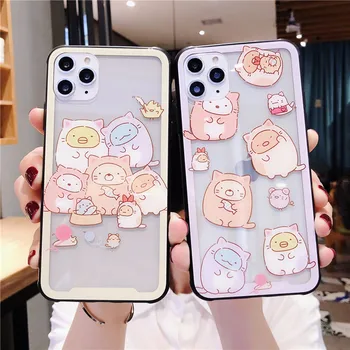 Japan Cartoon Sumikko Gurashi tempered glass Back Cover Phone Case for iPhone11 Pro Max 8 7 Plus X XR Xs Max Protective capa
Japan Cartoon Sumikko Gurashi tempered glass Back Cover Phone Case for iPhone11 Pro Max 8 7 Plus X XR Xs Max Protective capa