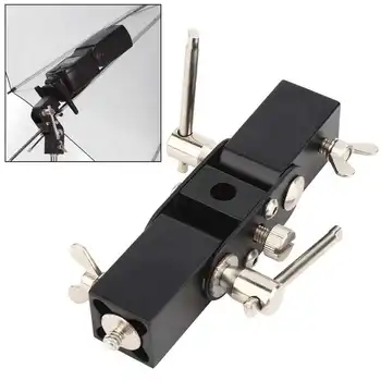 Universal Flash Light Bracket L-Shaped Base Three Sections Flashlight Stand Mount for Light Stand Tripod Photo Studio Kit
Universal Flash Light Bracket L-Shaped Base Three Sections Flashlight Stand Mount for Light Stand Tripod Photo Studio Kit