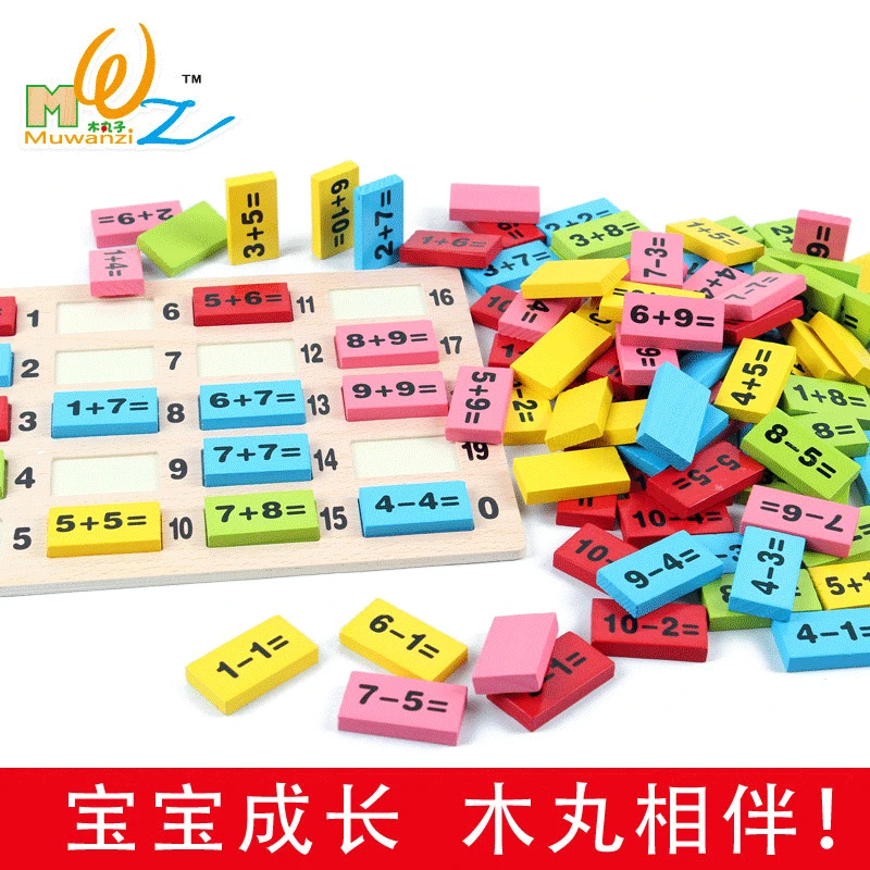 Early Childhood Mathematics Domino Early Education Parent And Child Educational Toy Children with Numbers Computing Wooden Build
Early Childhood Mathematics Domino Early Education Parent And Child Educational Toy Children with Numbers Computing Wooden Build