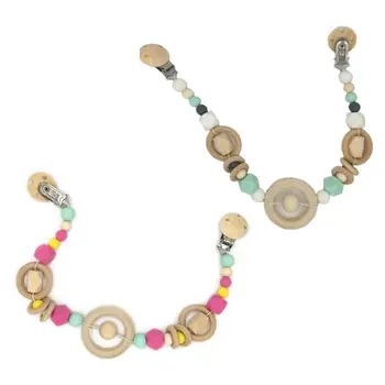 Baby Beaded Nipple Teether Wood Pacifier Chain Clip Nursing Dummy Chew Toys Infant Shower Gifts
Baby Beaded Nipple Teether Wood Pacifier Chain Clip Nursing Dummy Chew Toys Infant Shower Gifts