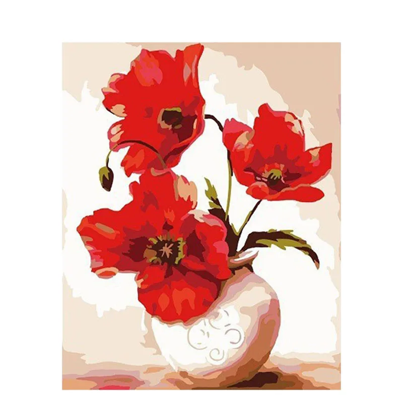 Oil Painting By Number Flower Frame 40x50 On Canvas Color Drawing DIY Adults Kits Picture By Number Home Decoration Wall Art
Oil Painting By Number Flower Frame 40x50 On Canvas Color Drawing DIY Adults Kits Picture By Number Home Decoration Wall Art