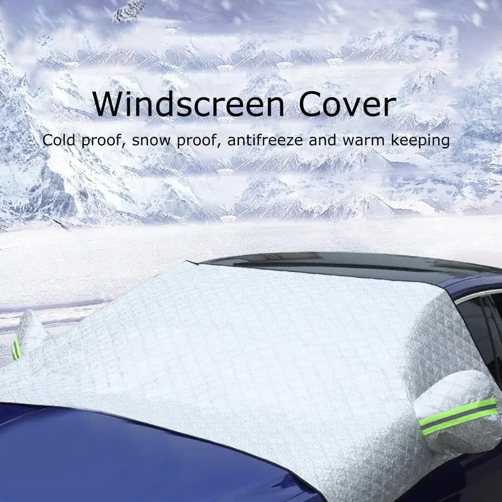 Winter Car Windscreen Windshield Cover Heat Sun Shade Mat Anti Snow Frost Ice Shield Dust Protector Car styling
Winter Car Windscreen Windshield Cover Heat Sun Shade Mat Anti Snow Frost Ice Shield Dust Protector Car styling