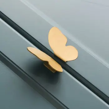 Nordic Style Brass Furniture Handles Luxury Gold Butterfly Cabinet Drawer Pulls 72XD
Nordic Style Brass Furniture Handles Luxury Gold Butterfly Cabinet Drawer Pulls 72XD