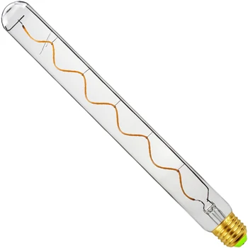 TIANFAN Led Bulbs Vintage Tube Light Bulb Spiral Led Filemanent 4Watts Dimmable 220V Decorative Edison Bulb T32 300MM Clear
TIANFAN Led Bulbs Vintage Tube Light Bulb Spiral Led Filemanent 4Watts Dimmable 220V Decorative Edison Bulb T32 300MM Clear