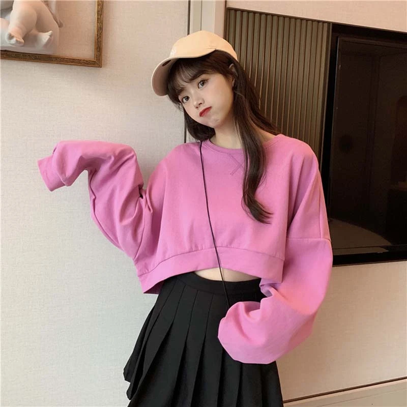 Autumn 2019 new Korean version of lazy college wind small fresh wild loose short paragraph long sleeve student толстовка female
Autumn 2019 new Korean version of lazy college wind small fresh wild loose short paragraph long sleeve student толстовка female