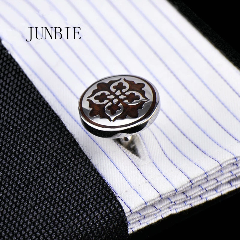 JUNBIE Jewelry shirt cufflinks for mens Gift Fashion Luxury Wedding wholesale wood Cuff link Button High Quality Free Shipping
JUNBIE Jewelry shirt cufflinks for mens Gift Fashion Luxury Wedding wholesale wood Cuff link Button High Quality Free Shipping