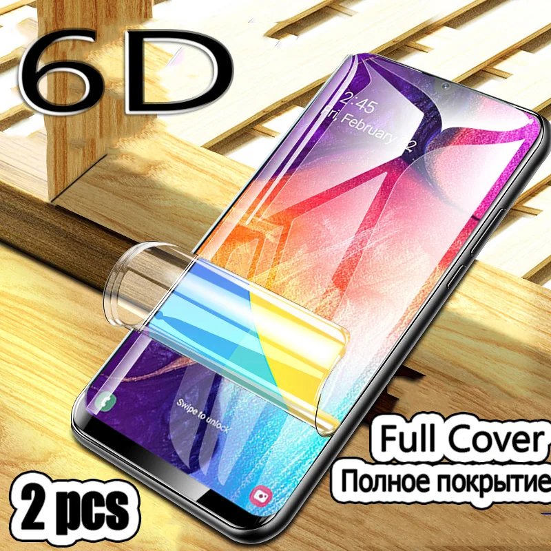 2Pcs Phone Screen Protector For Samsung Galaxy A50 A10 A30 A70 A7 A8 2018 Protective Hydrogel Film For J5 2017 J6 M20 Not Glass
2Pcs Phone Screen Protector For Samsung Galaxy A50 A10 A30 A70 A7 A8 2018 Protective Hydrogel Film For J5 2017 J6 M20 Not Glass