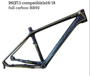 26 27.5 er 16 18 inch press BB92 light weight fit full carbon bike frame
26 27.5 er 16 18 inch press BB92 light weight fit full carbon bike frame
