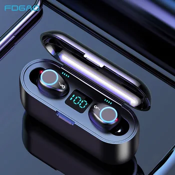 Bluetooth 5.0 True Wireless Earbuds Waterproof TWS Stereo Headphones for iPhone Android Charging Box in-Ear Earphones Headset
Bluetooth 5.0 True Wireless Earbuds Waterproof TWS Stereo Headphones for iPhone Android Charging Box in-Ear Earphones Headset