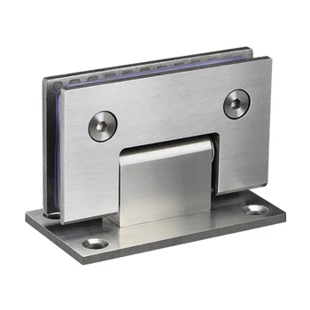 Stainless Steel Shower Glass Door Hinge 90 Degree Wall-to-Glass Showcase Cabinet Clamp Glass Shower Doors Hinge, Burshed
Stainless Steel Shower Glass Door Hinge 90 Degree Wall-to-Glass Showcase Cabinet Clamp Glass Shower Doors Hinge, Burshed