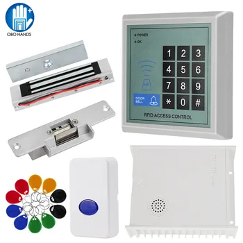 Door Access Control System Kit Set Wireless RFID Keypad Reader + Power Supply + Electric Locks Electromagnetic Strike Door Lock
Door Access Control System Kit Set Wireless RFID Keypad Reader + Power Supply + Electric Locks Electromagnetic Strike Door Lock