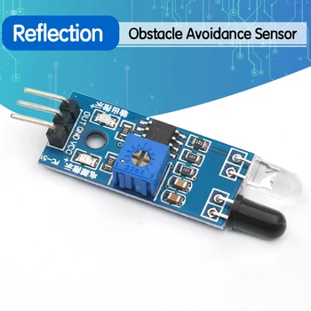 Smart Electronics New for Arduino Diy Smart Car Robot Reflective Photoelectric 3pin IR Infrared Obstacle Avoidance Sensor Module
Smart Electronics New for Arduino Diy Smart Car Robot Reflective Photoelectric 3pin IR Infrared Obstacle Avoidance Sensor Module