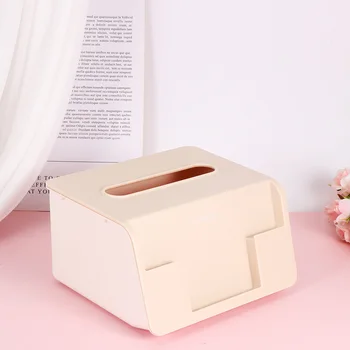 1pc Multifunctional Tissue Box Mobile Phone Bracket Desktop Tissue Box Plastic Tissue Box Tissue Holder Napkin Case
1pc Multifunctional Tissue Box Mobile Phone Bracket Desktop Tissue Box Plastic Tissue Box Tissue Holder Napkin Case