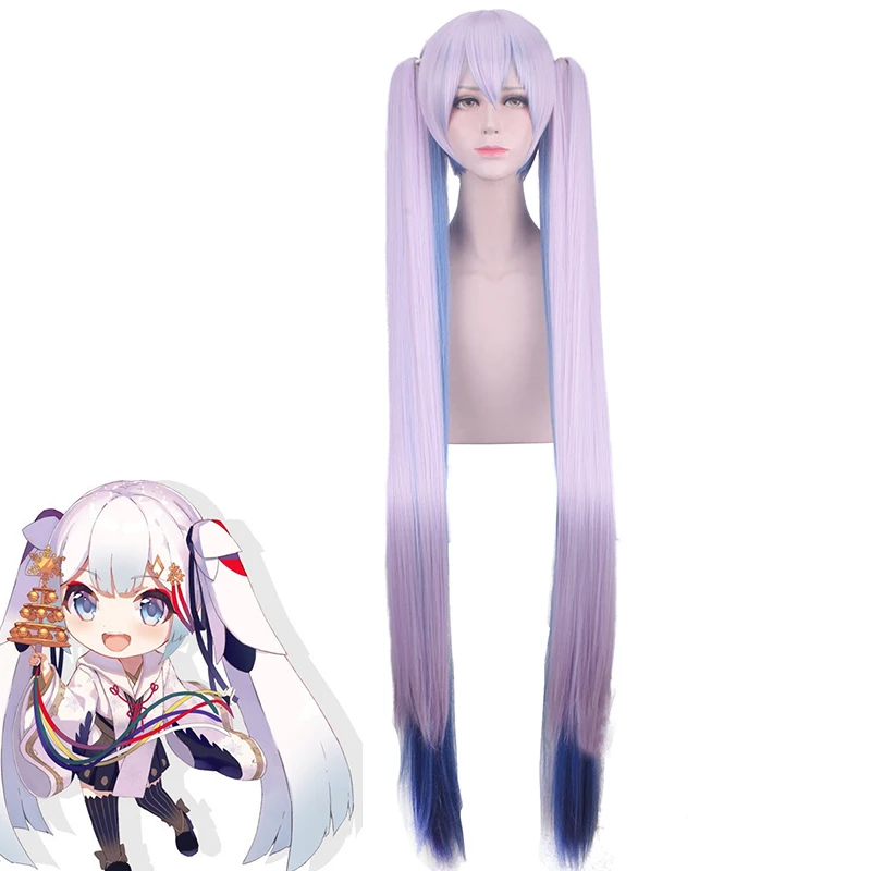 VOCALOID Hatsune Miku Snow Miku Witch Women Long Ponytails Wig Cosplay Costume YUKI MIKU Heat Resistant Synthetic Hair Wigs
VOCALOID Hatsune Miku Snow Miku Witch Women Long Ponytails Wig Cosplay Costume YUKI MIKU Heat Resistant Synthetic Hair Wigs