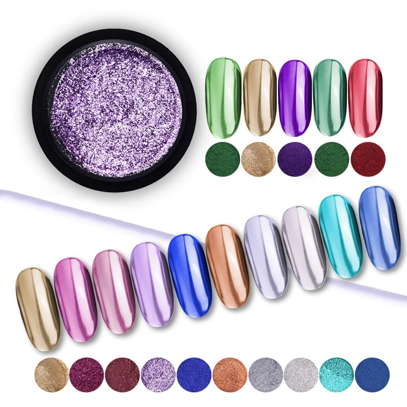 Nail Glitter Mirror Powder Pigment Nail Polish Flash Dip Mirror Effect Nail Flash Powder Gloss Nail Metal Art Decoration
Nail Glitter Mirror Powder Pigment Nail Polish Flash Dip Mirror Effect Nail Flash Powder Gloss Nail Metal Art Decoration