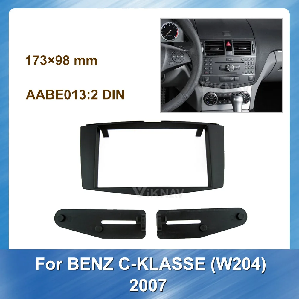 2 Din Car Stereo Radio Fascia Panel Plate Frame For Mercedes For BENZ C-KLASSE W204 2007 CD DVD Dashboard Panel Audio
2 Din Car Stereo Radio Fascia Panel Plate Frame For Mercedes For BENZ C-KLASSE W204 2007 CD DVD Dashboard Panel Audio