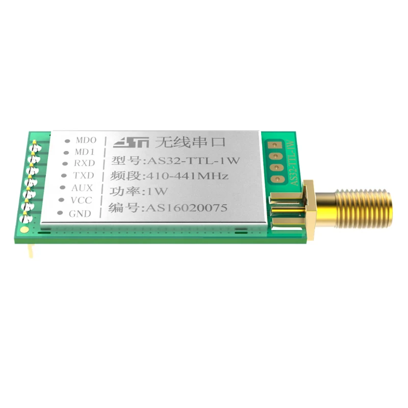 2 pc/lot LoRa SX1278 SX1276 433MHz rf Module Transmitter Receiver 8000m UART Long Range 433 MHz 1W Wireless rf Transceiver
2 pc/lot LoRa SX1278 SX1276 433MHz rf Module Transmitter Receiver 8000m UART Long Range 433 MHz 1W Wireless rf Transceiver