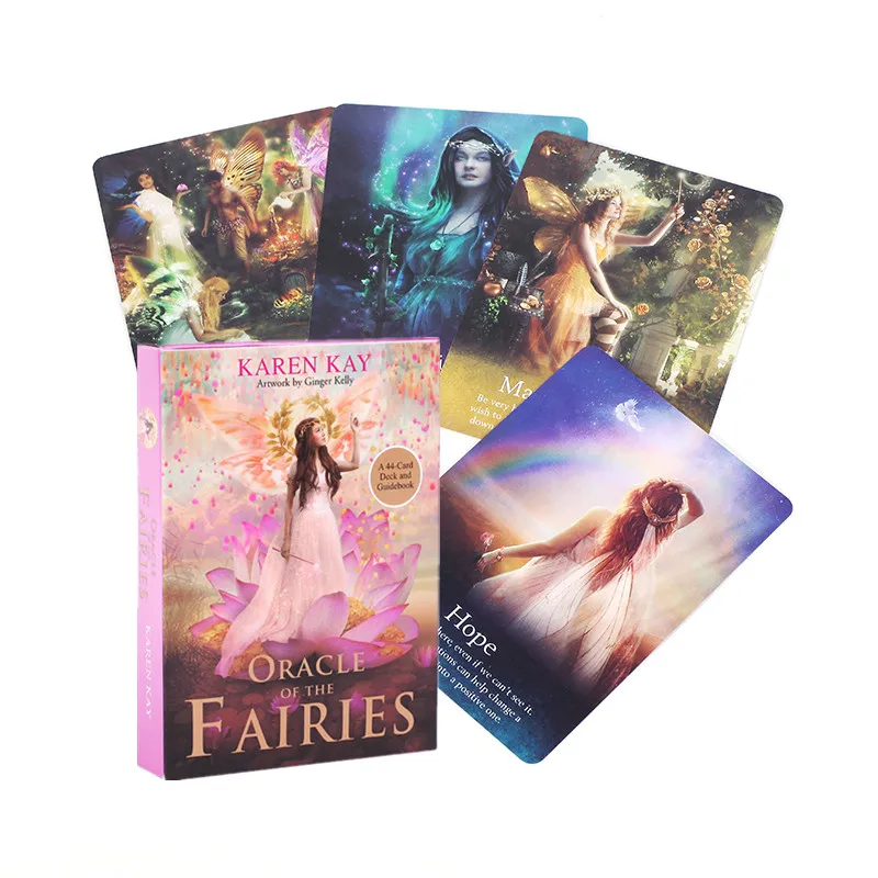 2020 Oracle Tarot Cards oracle of the fairies Card Board Deck Games Palying Cards For Party Game
2020 Oracle Tarot Cards oracle of the fairies Card Board Deck Games Palying Cards For Party Game