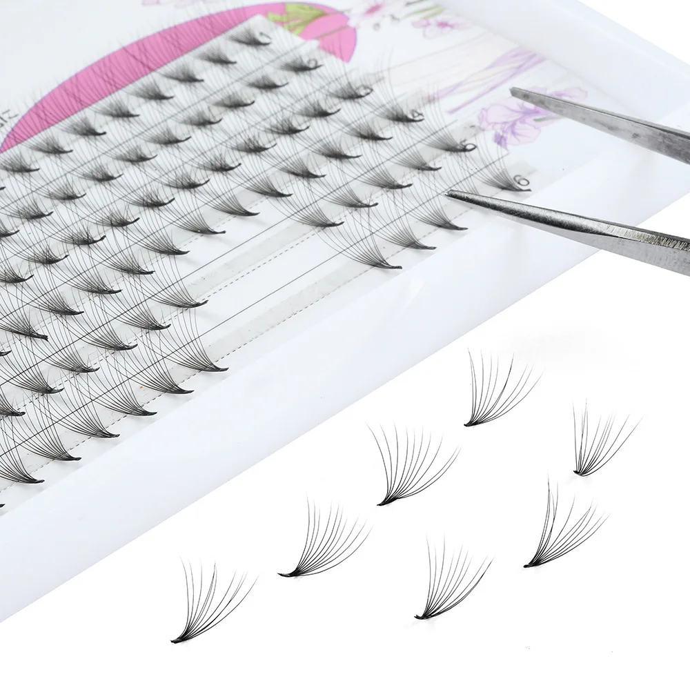 NEW C/D curl Mink Lash Eyelash Individual Extensions 10D Russian Volume Eyelashes Extension Short Stem Pre made Fans
NEW C/D curl Mink Lash Eyelash Individual Extensions 10D Russian Volume Eyelashes Extension Short Stem Pre made Fans