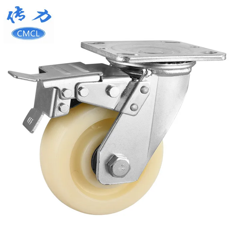 1 Pcs Caster 5-inch Heavy Nylon Brake Wheel Height 165mm Flat Plate Movable Universal Truck Caster Bearing 250KG
1 Pcs Caster 5-inch Heavy Nylon Brake Wheel Height 165mm Flat Plate Movable Universal Truck Caster Bearing 250KG