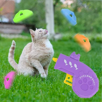 For Pet Home Gift Cat Toy Set Chasing Flying Propellers Saucers Dog Pet Interactive Training Dog Flying Disc #2
For Pet Home Gift Cat Toy Set Chasing Flying Propellers Saucers Dog Pet Interactive Training Dog Flying Disc #2
