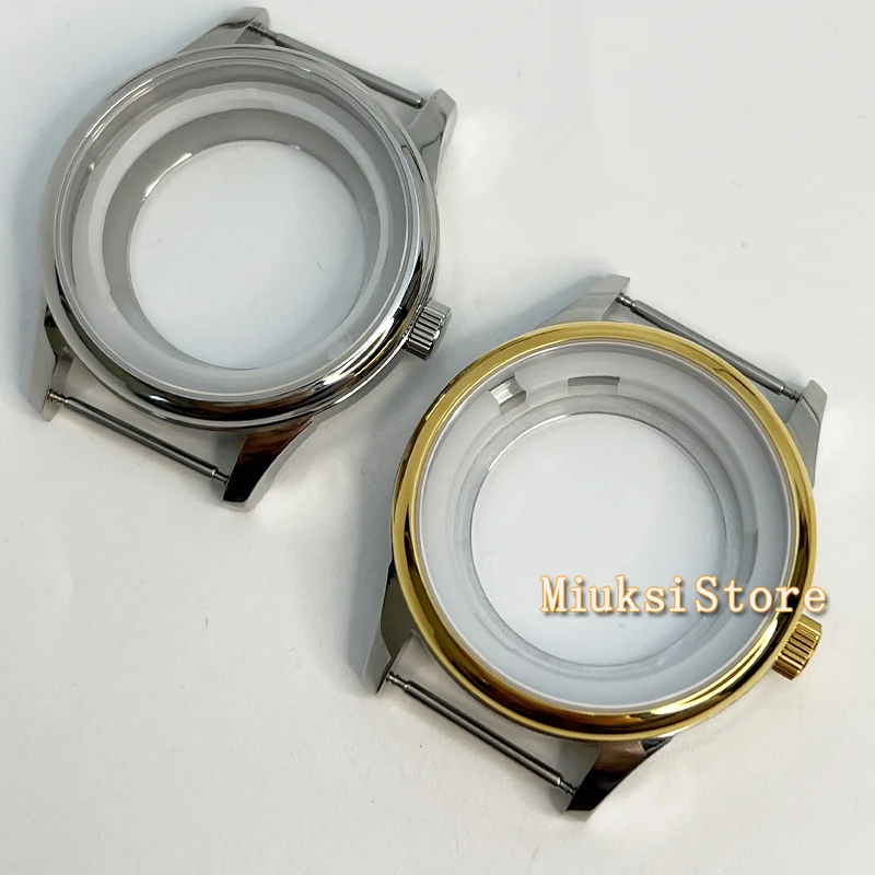 40mm Watch case fit ETA2836 Miyato 8205 8200 821A DG2813 3804 Movement Sapphire Glass Polished Round edge Watch case
40mm Watch case fit ETA2836 Miyato 8205 8200 821A DG2813 3804 Movement Sapphire Glass Polished Round edge Watch case