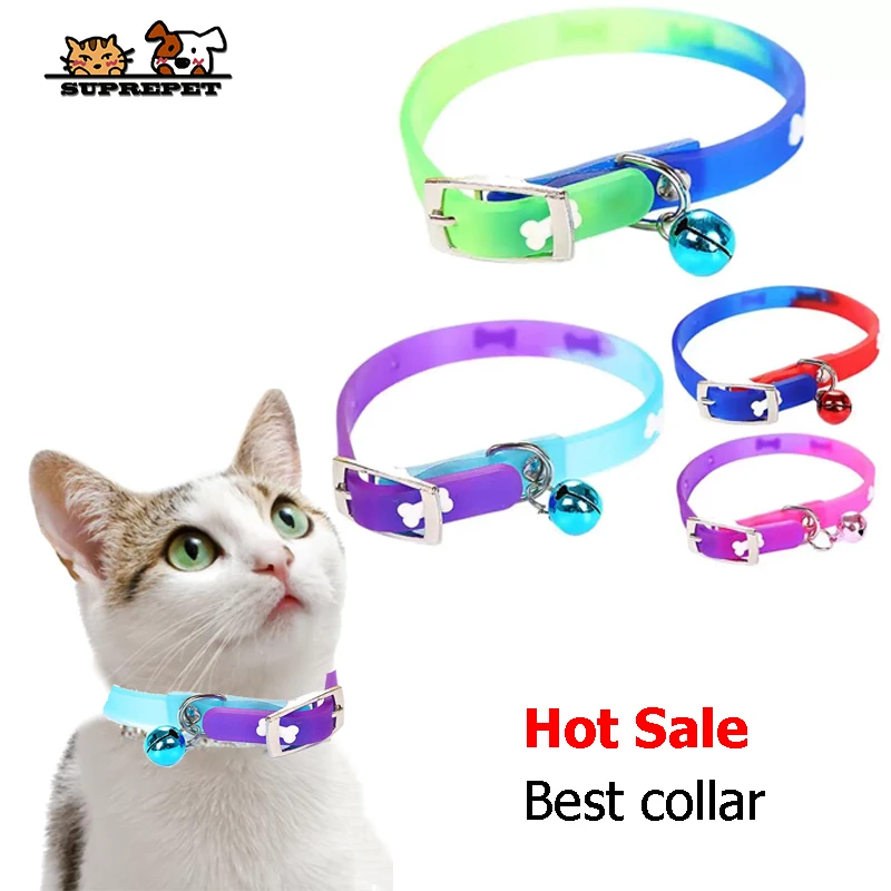 SUPREPET Pet Gradient Fit Safety Adjustable Dog Leash collar Dog with Bell Cat Pet Personalized Bone Pattern with Collar Strap
SUPREPET Pet Gradient Fit Safety Adjustable Dog Leash collar Dog with Bell Cat Pet Personalized Bone Pattern with Collar Strap