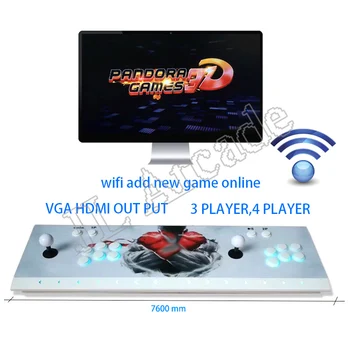 Pandora Box 3D Arcade Box 2448 in 1 Wifi Version 5 pin Joystick Light Buttons PCB Controller Arcade Console
Pandora Box 3D Arcade Box 2448 in 1 Wifi Version 5 pin Joystick Light Buttons PCB Controller Arcade Console