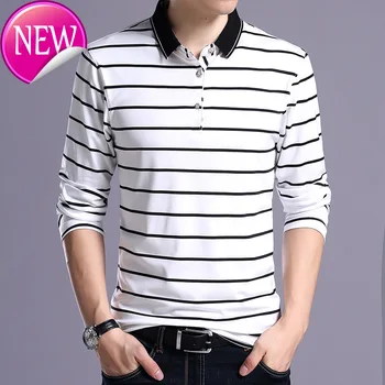 New 2020 Autumn Men's Cotton Polo Shirt Fashion Casual High Quality Slim Fit Stripe Long Sleeve Brand Polo Shirt Male Clothes 
New 2020 Autumn Men's Cotton Polo Shirt Fashion Casual High Quality Slim Fit Stripe Long Sleeve Brand Polo Shirt Male Clothes