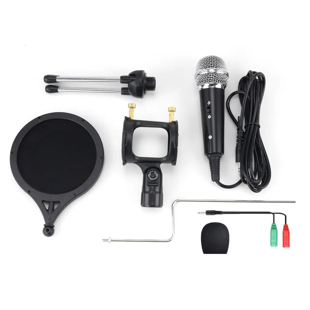 X-1 Computer karaoke voice microphone mobile phone microphone condenser microphone bracket set
X-1 Computer karaoke voice microphone mobile phone microphone condenser microphone bracket set