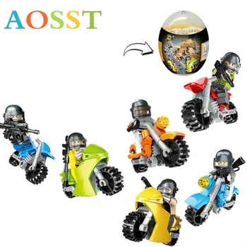 6pcs Building Blocks Ninjago Capsule Toys Motorcycle Children's Assembled Toys Action Figures Figurine Juggle Creative Gifts
6pcs Building Blocks Ninjago Capsule Toys Motorcycle Children's Assembled Toys Action Figures Figurine Juggle Creative Gifts