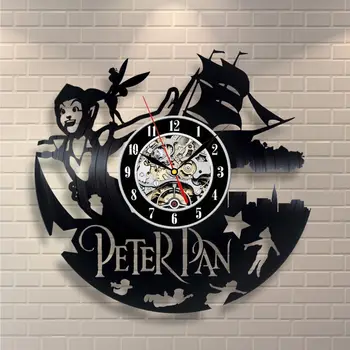 Peter Pan Wall Clock Modern Design Kids Room Decor Cartoon Clocks Classic Style Vinyl LP Record Wall Watch Silent Home Decor
Peter Pan Wall Clock Modern Design Kids Room Decor Cartoon Clocks Classic Style Vinyl LP Record Wall Watch Silent Home Decor