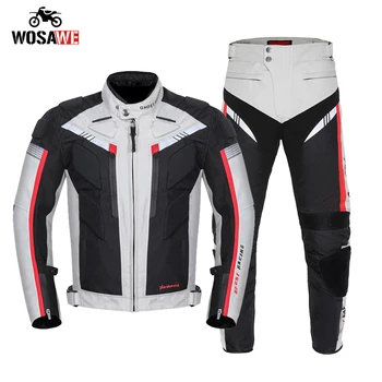 Men Motorcycle Jacket Waterproof Breathable GHOST RACING Riding Jacket and shorts Windproof Motocross Jacket Pant Moto suit
Men Motorcycle Jacket Waterproof Breathable GHOST RACING Riding Jacket and shorts Windproof Motocross Jacket Pant Moto suit