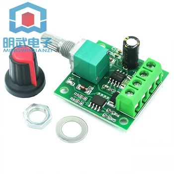 PWM DC motor speed controller 1.8V 3V 5V 6V 12V 2A speed control switch switch function 1803BK
PWM DC motor speed controller 1.8V 3V 5V 6V 12V 2A speed control switch switch function 1803BK