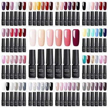 LILYCUTE 7ml New Gel Nail Polish Set Nude Glitter Semi Permanent Soak Off Gel Nail Varnish UV Gel Polish Nail Art Set
LILYCUTE 7ml New Gel Nail Polish Set Nude Glitter Semi Permanent Soak Off Gel Nail Varnish UV Gel Polish Nail Art Set