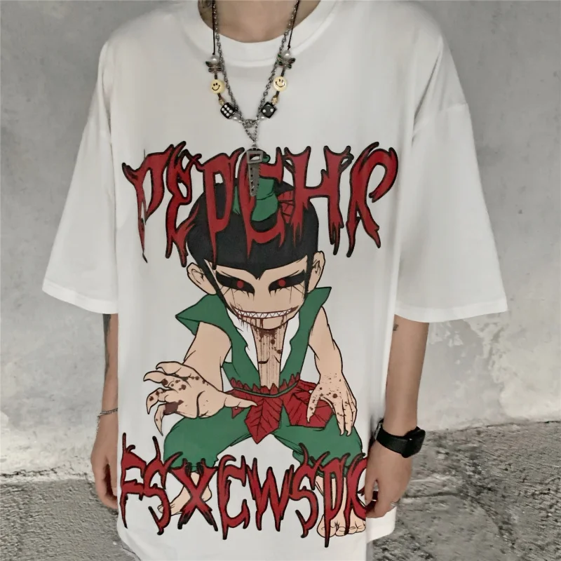 Funny Chinese Anime Printed T Shirts for Men Summer Tops Loose Fit Pullover Tees Spoof Animation Streetwear Short Sleeve T Shirt
Funny Chinese Anime Printed T Shirts for Men Summer Tops Loose Fit Pullover Tees Spoof Animation Streetwear Short Sleeve T Shirt