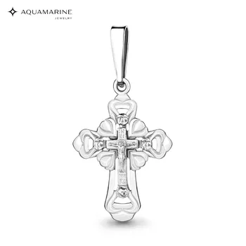 Cross Orthodox AQUAMARINE without inserts Silver 925
Cross Orthodox AQUAMARINE without inserts Silver 925