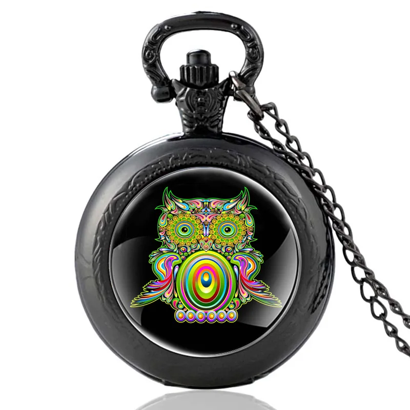 Unique Colorful Ow Design Black Vintage Quartz Pocket Watch Men Women Charm Pendant Necklace Hours Clock Gifts
Unique Colorful Ow Design Black Vintage Quartz Pocket Watch Men Women Charm Pendant Necklace Hours Clock Gifts