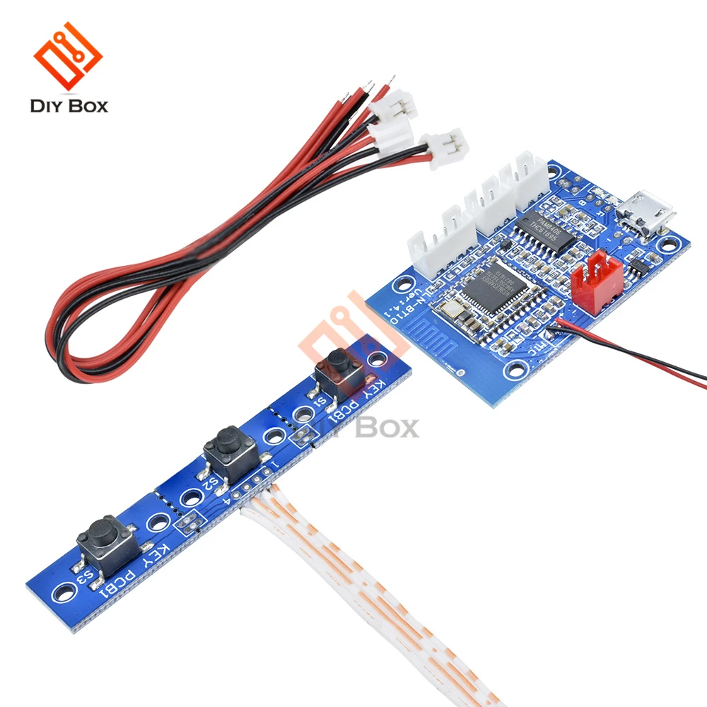 PAM8406 Bluetooth 4.1 Stereo Amplifier Board module 5W+5W Audio Receiver Module Speaker Sound Board for Hand-free Call diy kit
PAM8406 Bluetooth 4.1 Stereo Amplifier Board module 5W+5W Audio Receiver Module Speaker Sound Board for Hand-free Call diy kit