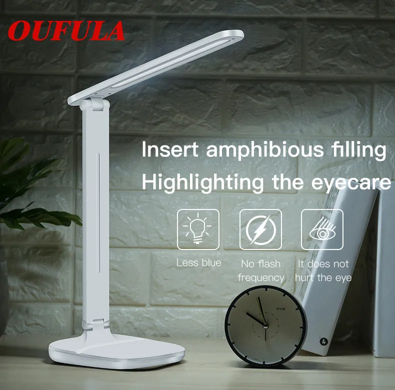 USB Rechargeable LED Desk Lights Lamp Eye Protection Foldable 180 Degree Rotated Reading Touch Sensor Control For Children
USB Rechargeable LED Desk Lights Lamp Eye Protection Foldable 180 Degree Rotated Reading Touch Sensor Control For Children