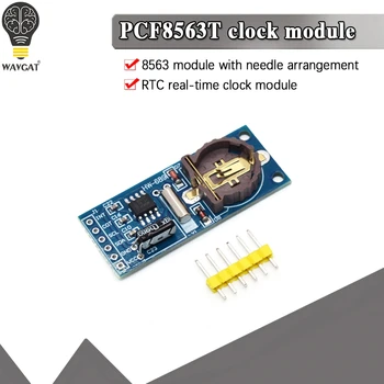 New PCF8563 PCF8563T 8563 IIC Real Time Clock RTC Module Board Good than DS3231 AT24C32 (without battery)
New PCF8563 PCF8563T 8563 IIC Real Time Clock RTC Module Board Good than DS3231 AT24C32 (without battery)
