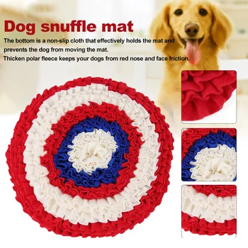 Training Dog Snuffle Mat Encourage Foraging Slow Feeding Round Stress Release Puppies Large Interactive Toys Anti Slip
Training Dog Snuffle Mat Encourage Foraging Slow Feeding Round Stress Release Puppies Large Interactive Toys Anti Slip