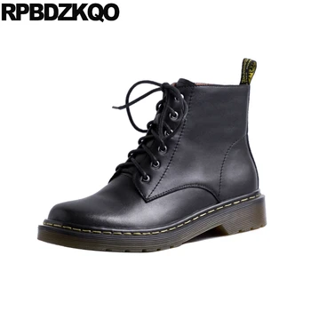 military combat size 4 front lace up casual ankle boots autumn genuine leather winter shoes british booties fur flat black women
military combat size 4 front lace up casual ankle boots autumn genuine leather winter shoes british booties fur flat black women