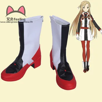 Anime Sword Art Online SAO Yuuki Asuna Cosplay Shoes Fancy Boots Custom Made
Anime Sword Art Online SAO Yuuki Asuna Cosplay Shoes Fancy Boots Custom Made