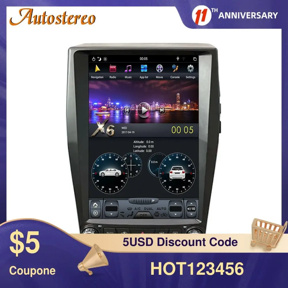 Vertical Screen Android 9 4+64G Car GPS Navigation For Ford EDGE 2015-2019 Stereo Head Unit Multimedia Player Auto Radio Carplay
Vertical Screen Android 9 4+64G Car GPS Navigation For Ford EDGE 2015-2019 Stereo Head Unit Multimedia Player Auto Radio Carplay