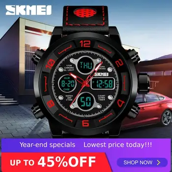 SKMEI Alloy Case Stainless Steel Band Man Digital Wristwatch 50m Waterproof Men's Wrist Watch Quartz Sport Watch 1371
SKMEI Alloy Case Stainless Steel Band Man Digital Wristwatch 50m Waterproof Men's Wrist Watch Quartz Sport Watch 1371