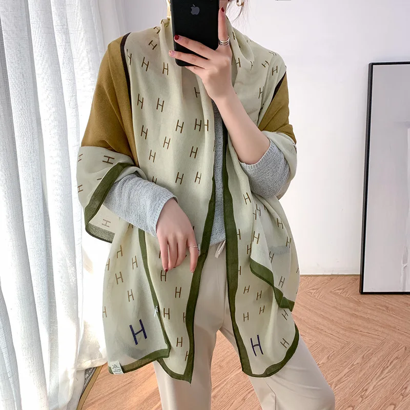 Scarf Female Spring Autumn & Winter Versatile Thin Long Cotton Linen Gauze Kerchief Spring-Style Silk Scarves
Scarf Female Spring Autumn & Winter Versatile Thin Long Cotton Linen Gauze Kerchief Spring-Style Silk Scarves