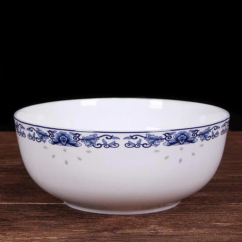 7/8 inch Big Soup Bowls Chinese Blue and White Porcelain Ceramic Ramen Bowl Fruit Salad Bowls Food Container Kitchen Utensils
7/8 inch Big Soup Bowls Chinese Blue and White Porcelain Ceramic Ramen Bowl Fruit Salad Bowls Food Container Kitchen Utensils